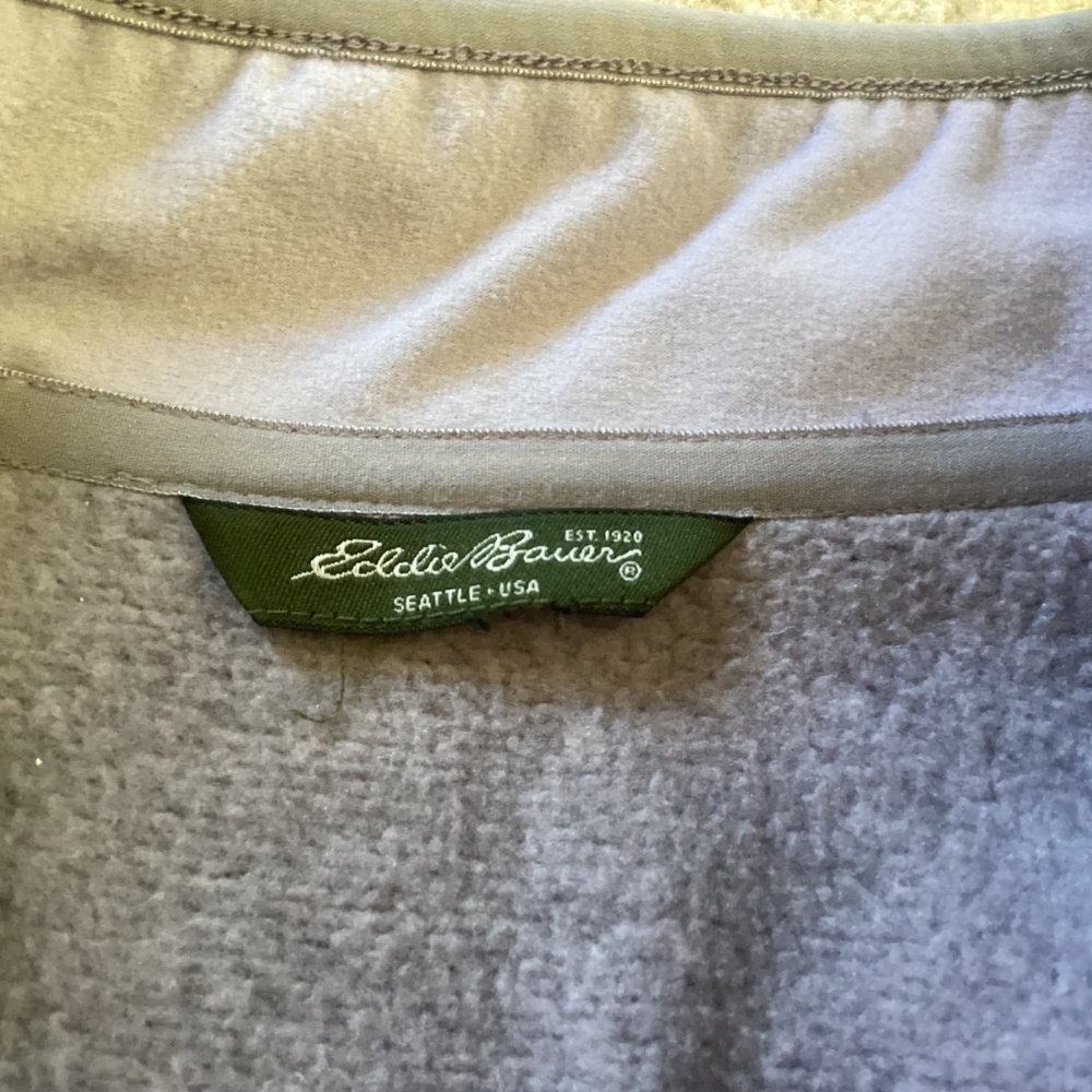 Eddie Bauer Lavender Purple Wine Stretch Long Sleeve Full Zipp - Picture 5 of 7